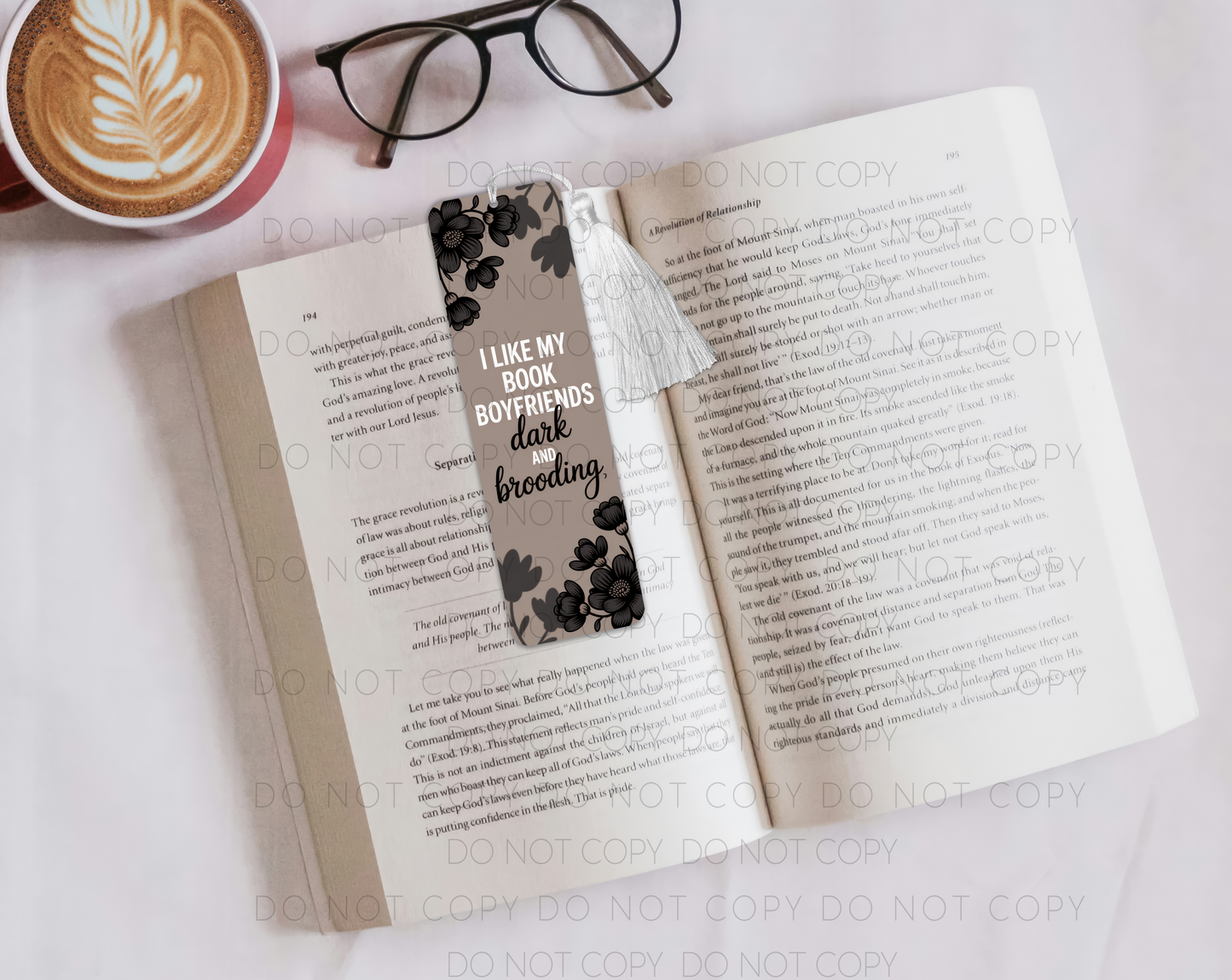 Dark And Brooding Bookmark