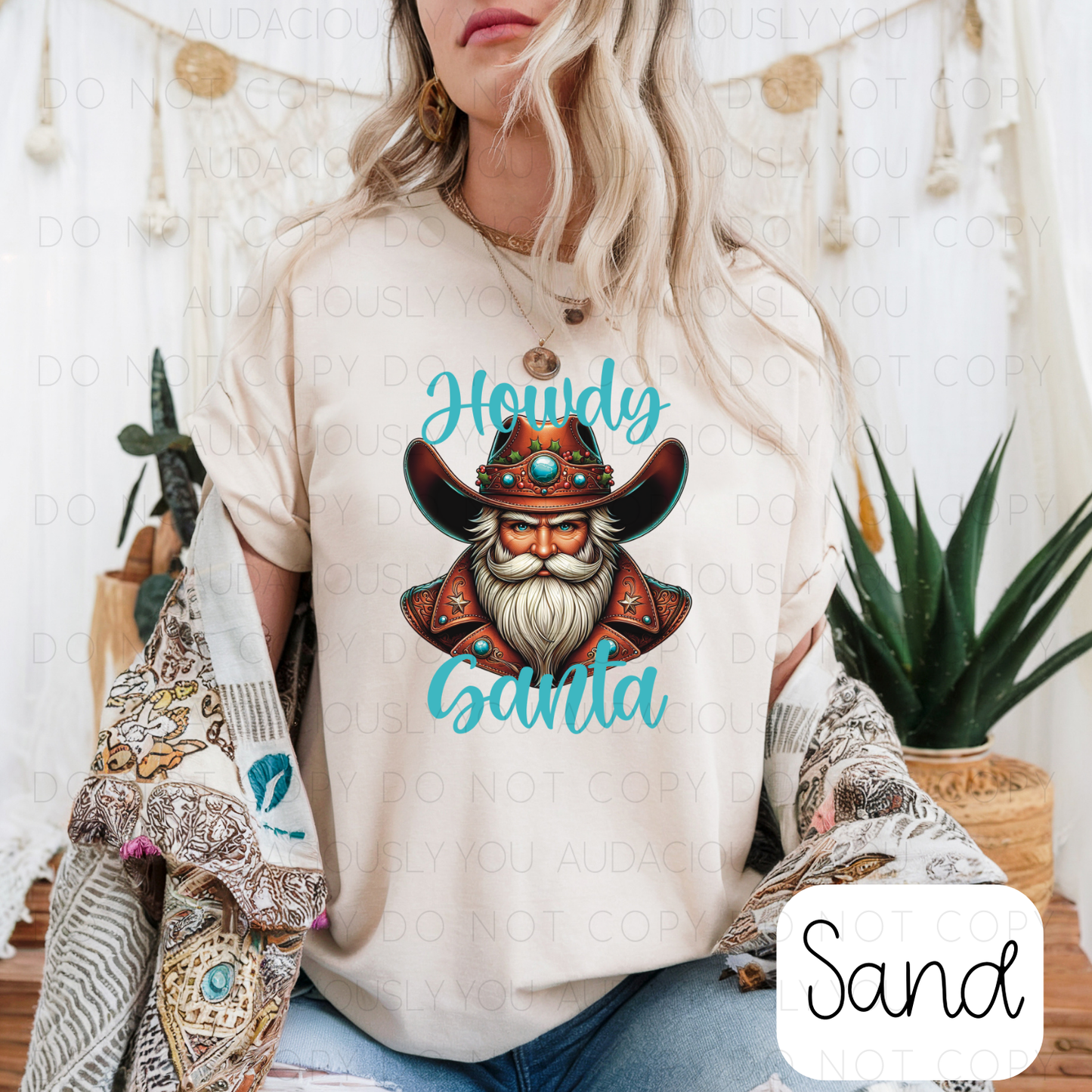 Howdy Santa Digital Download