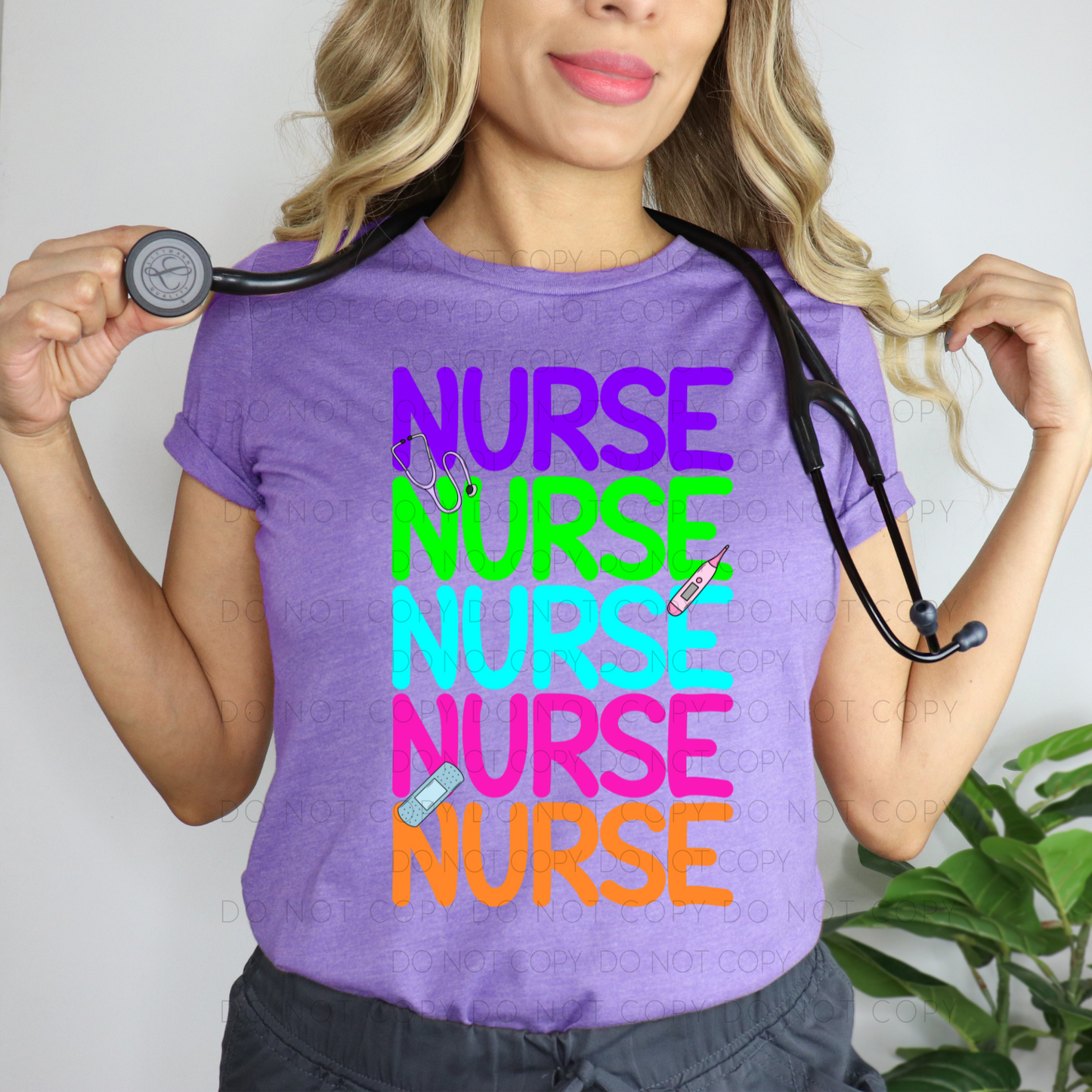 Neon Nurse Digital Download