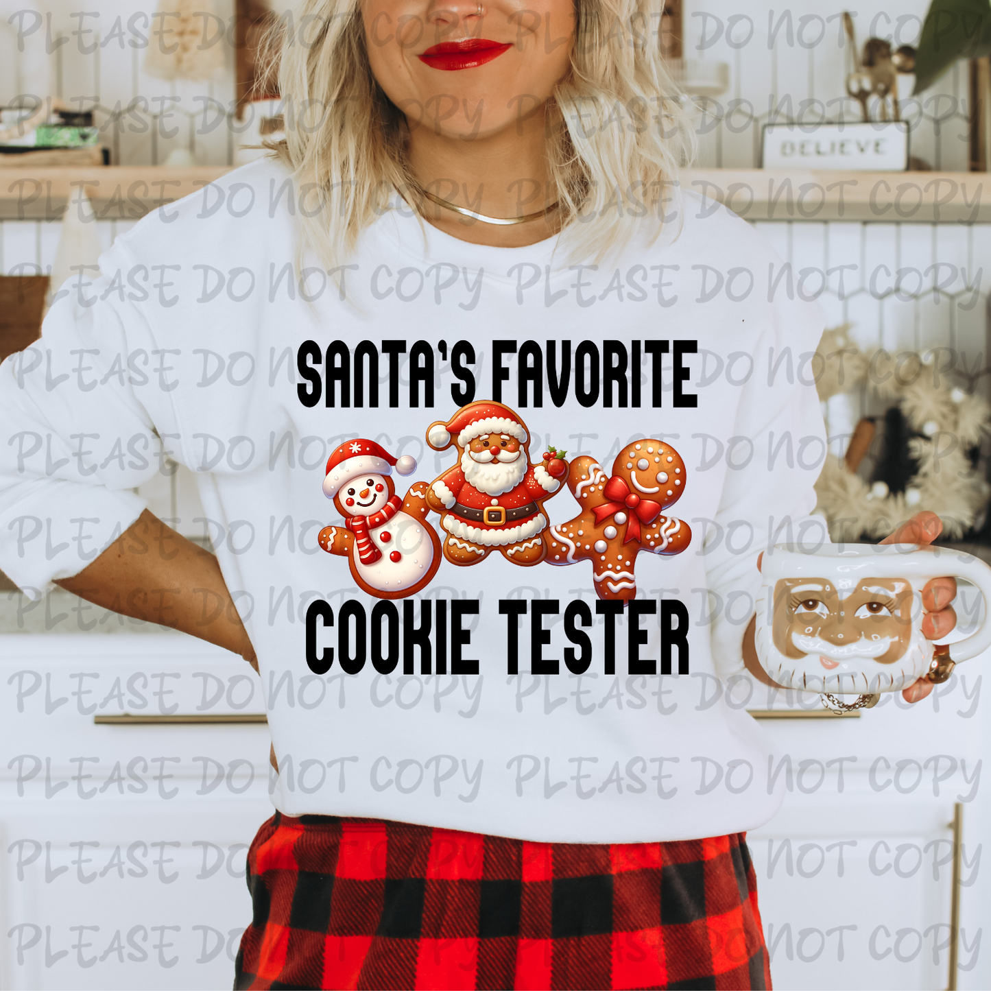 Santa's Favorite Cookie Tester Digital Download