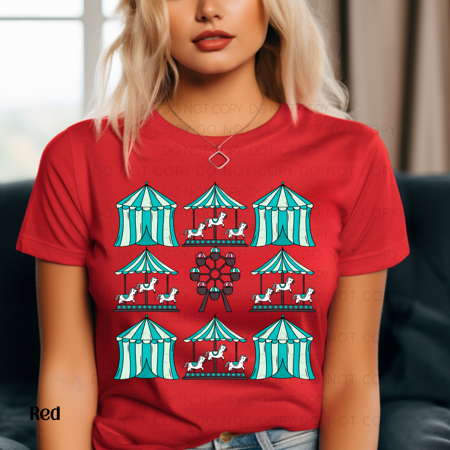 Teal Fair Collage Digital Download