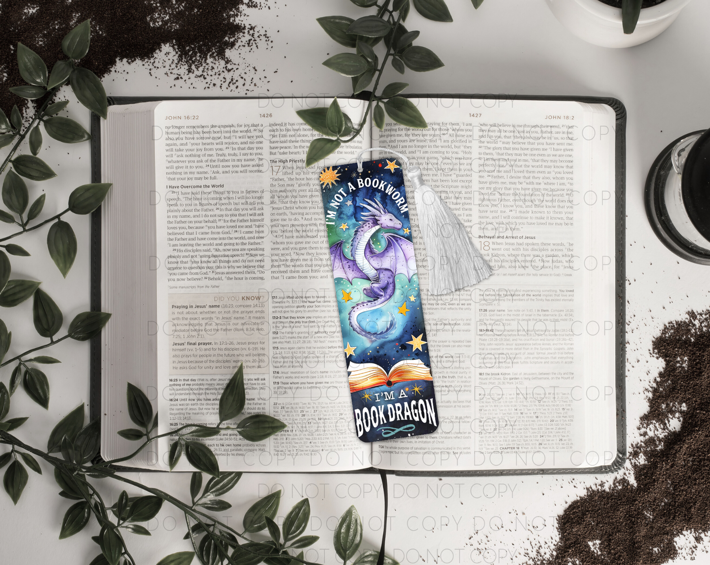 I'm A Book Dragon Bookmark