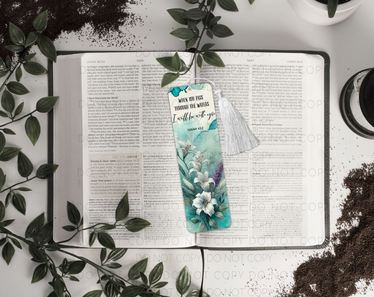 I Will Be With You Bookmark