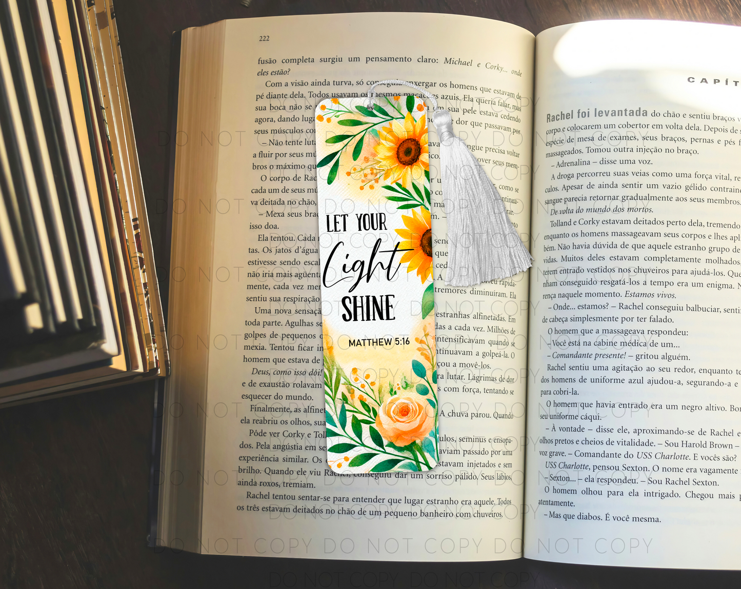 Let Your Light Shine Bookmark