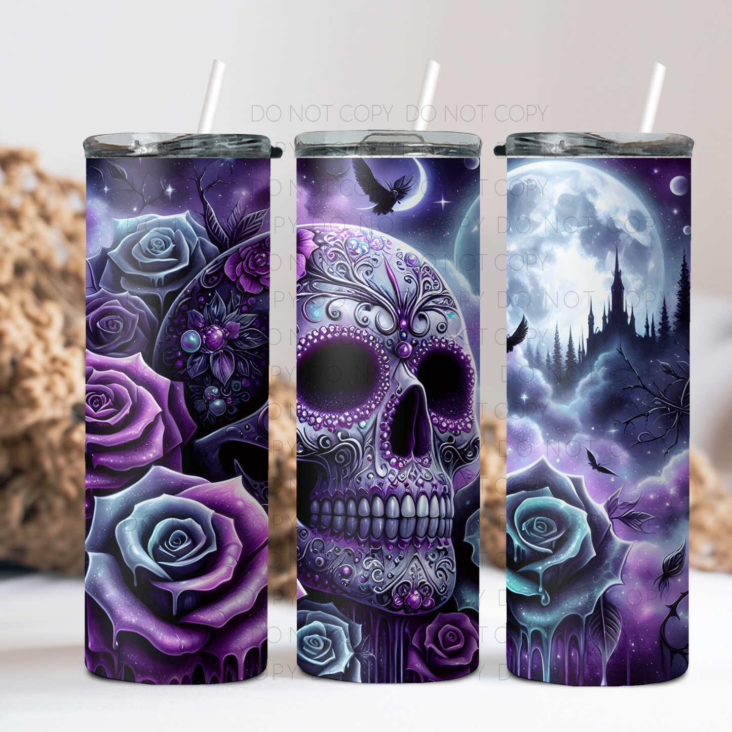 Mystical Skull 20oz Tumbler