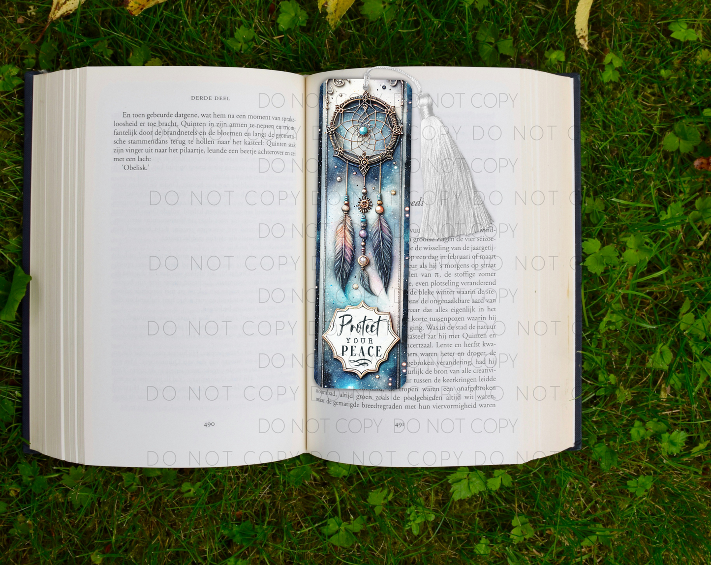Protect Your Peace Bookmark