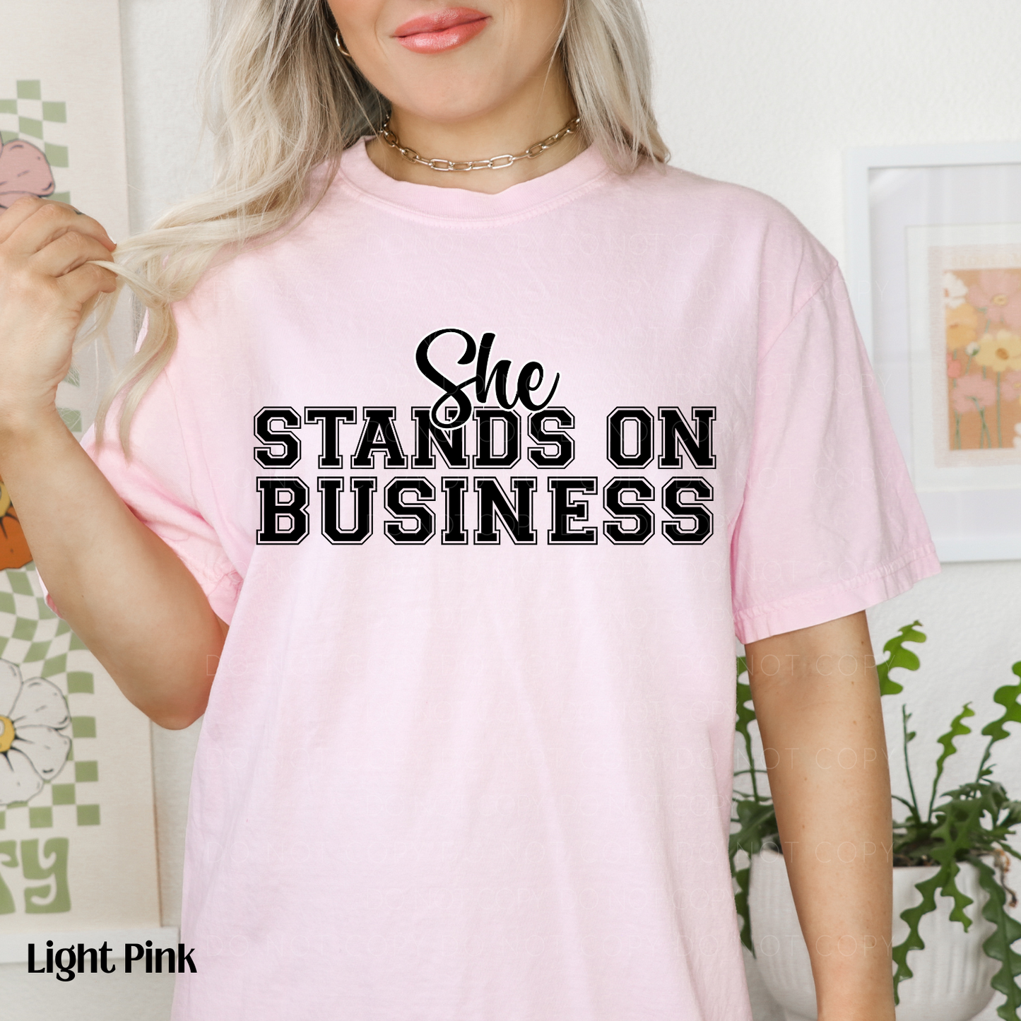 She Stands On Business (Black) Digital Download