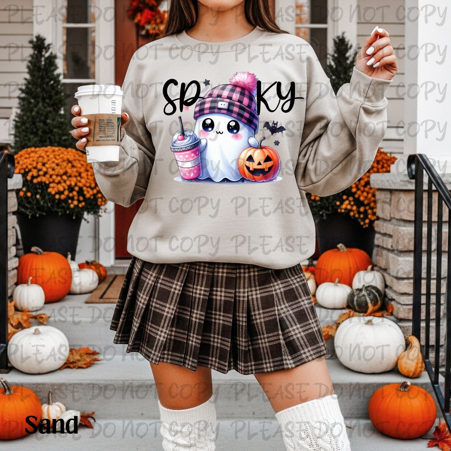 Spooky Ghost (Black) Digital Download