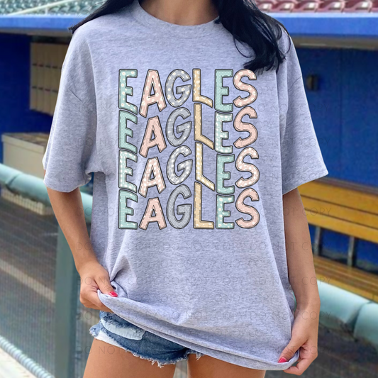 Custom Stacked Spring Mascot Digital Download PLEASE ALLOW 48HOURS FOR FILES