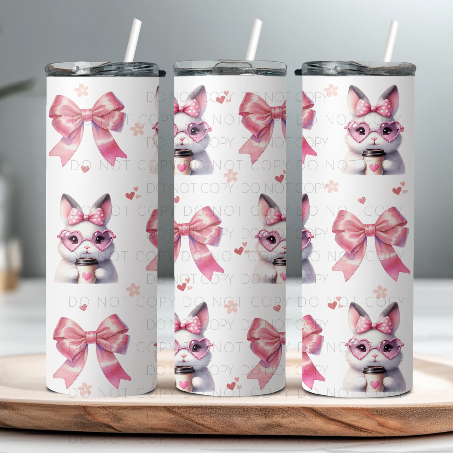 Bunnies And Bows 20oz Tumbler