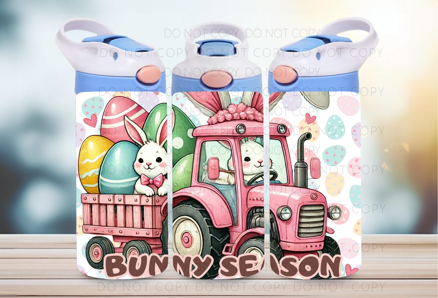 Bunny Season 12oz Water Bottle