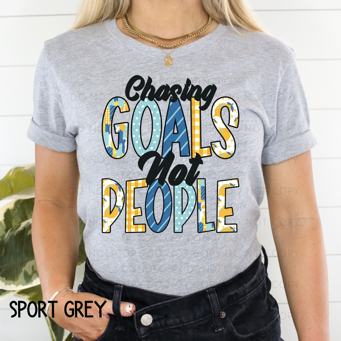 Chasing Goals Not People
