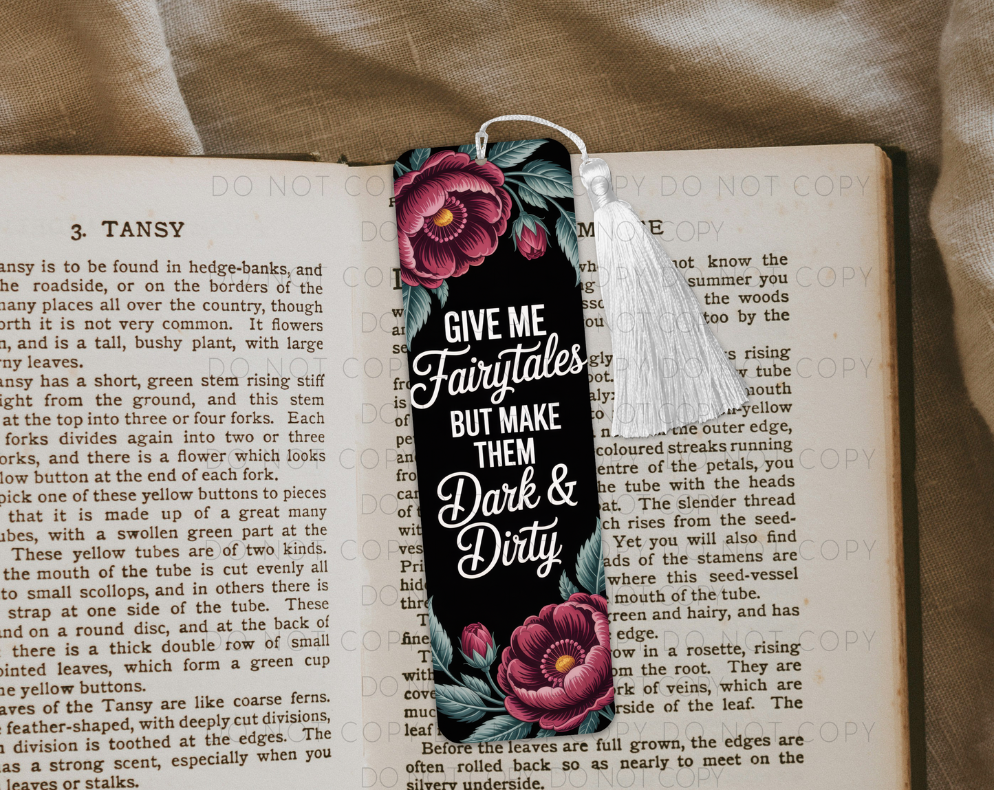 Dark & Dirty Bookmark