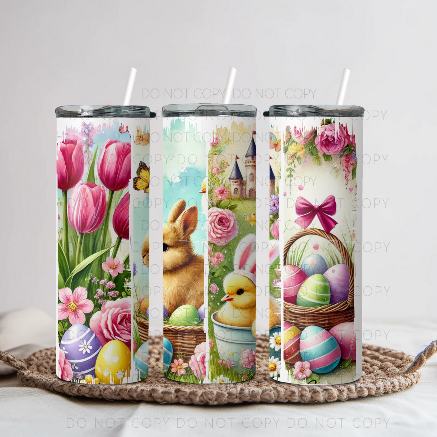 Easter Brushstroke 20oz Tumbler
