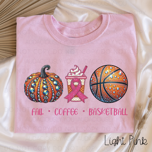 Fall Coffee Basketball Digital Download