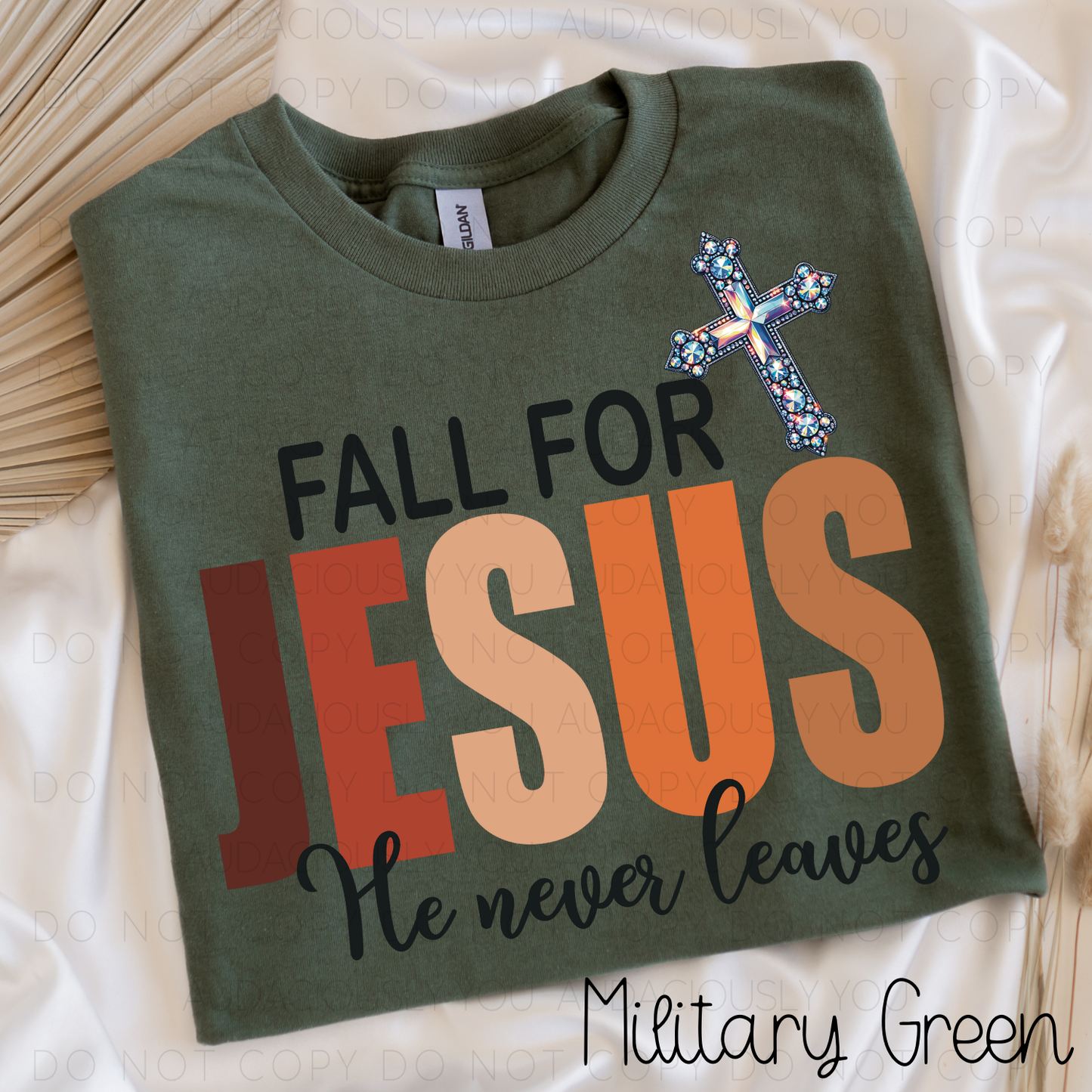 Fall For Jesus He Never Leaves Digital Download