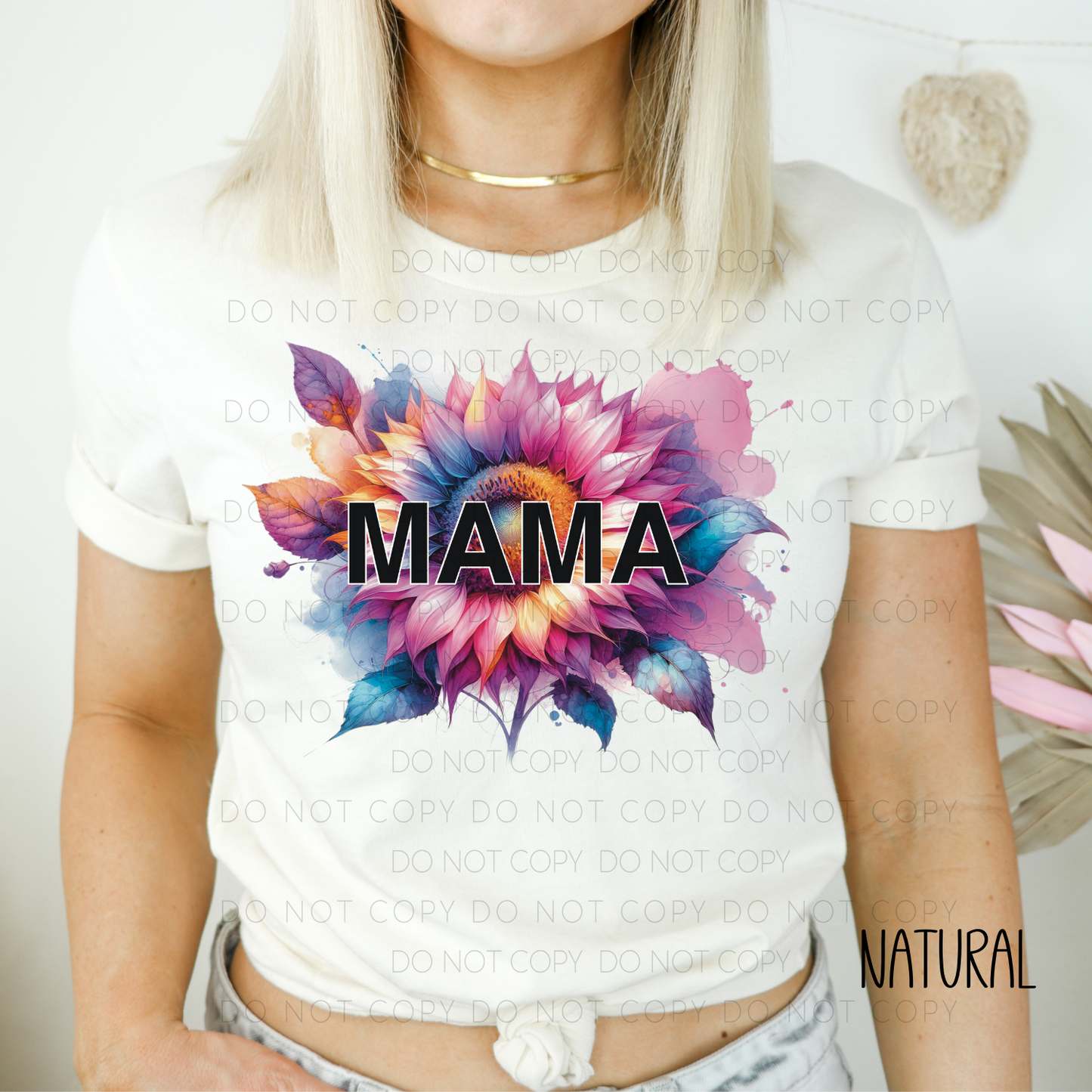 Floral Mama-Black