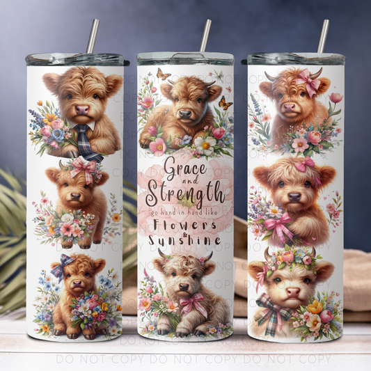 Grace And Strength 20oz Tumbler