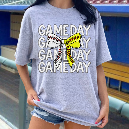 Game Day Both (White Checkered) Digital Download