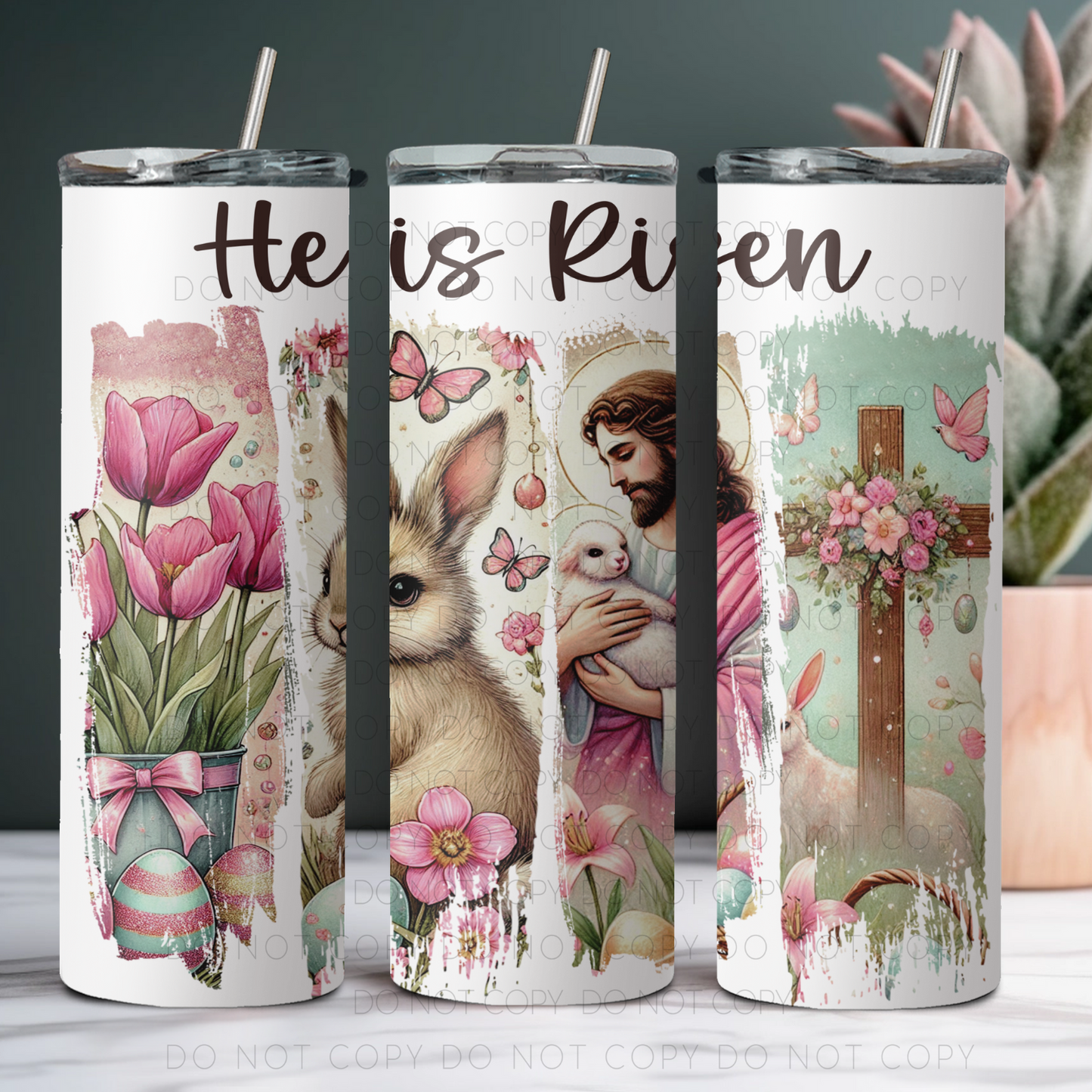 He Is Risen 20oz Tumbler