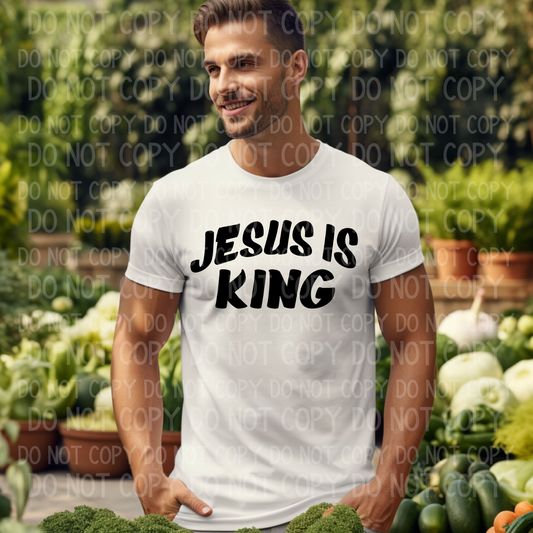 Jesus Is King (Black) Digital Download