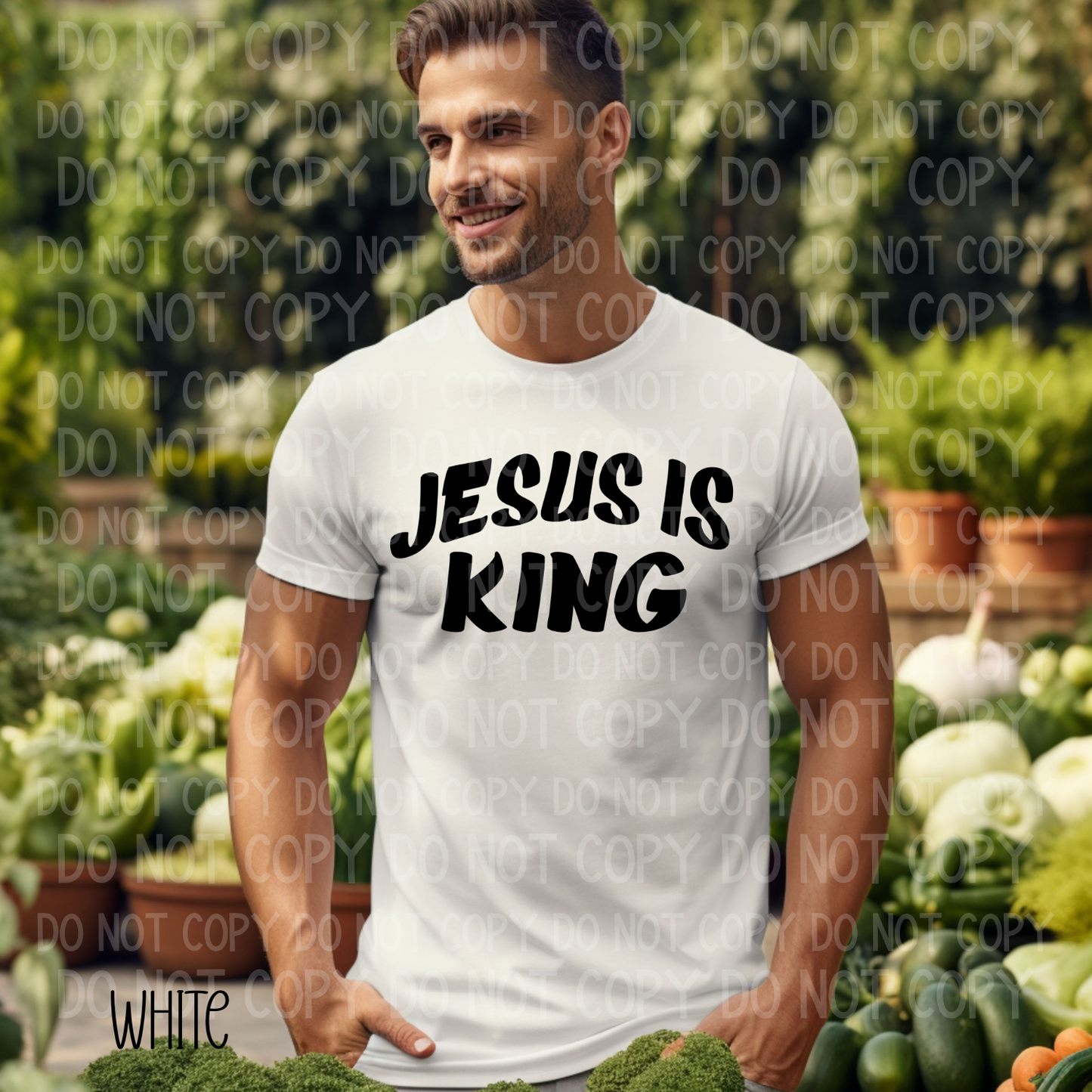 Jesus Is King (Black)