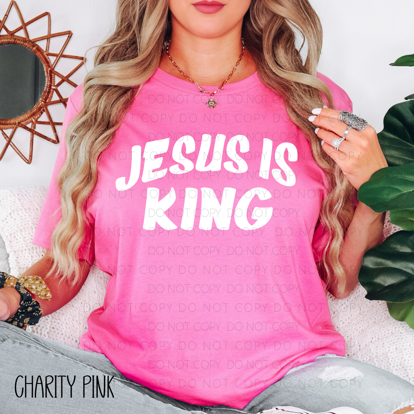 Jesus Is King (White)