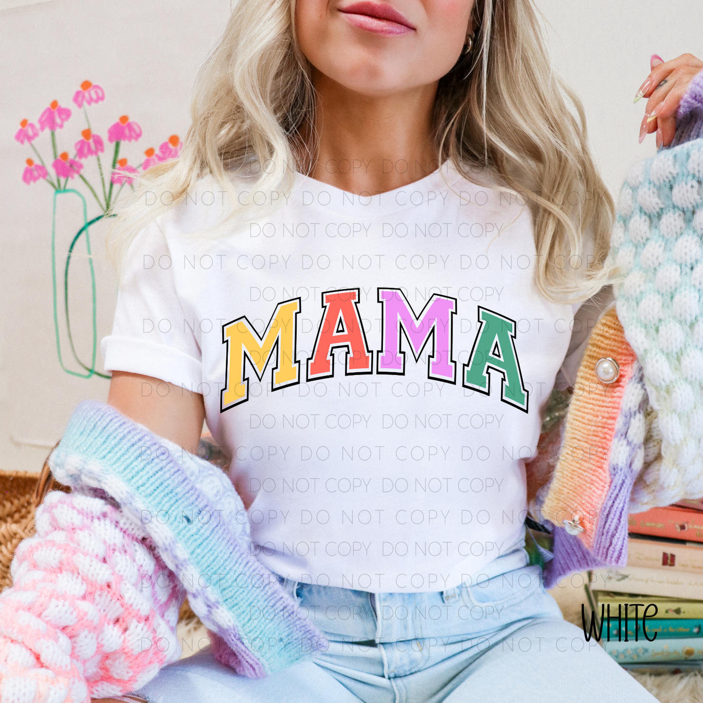 Custom Retro Wavy Name (Multicolored)