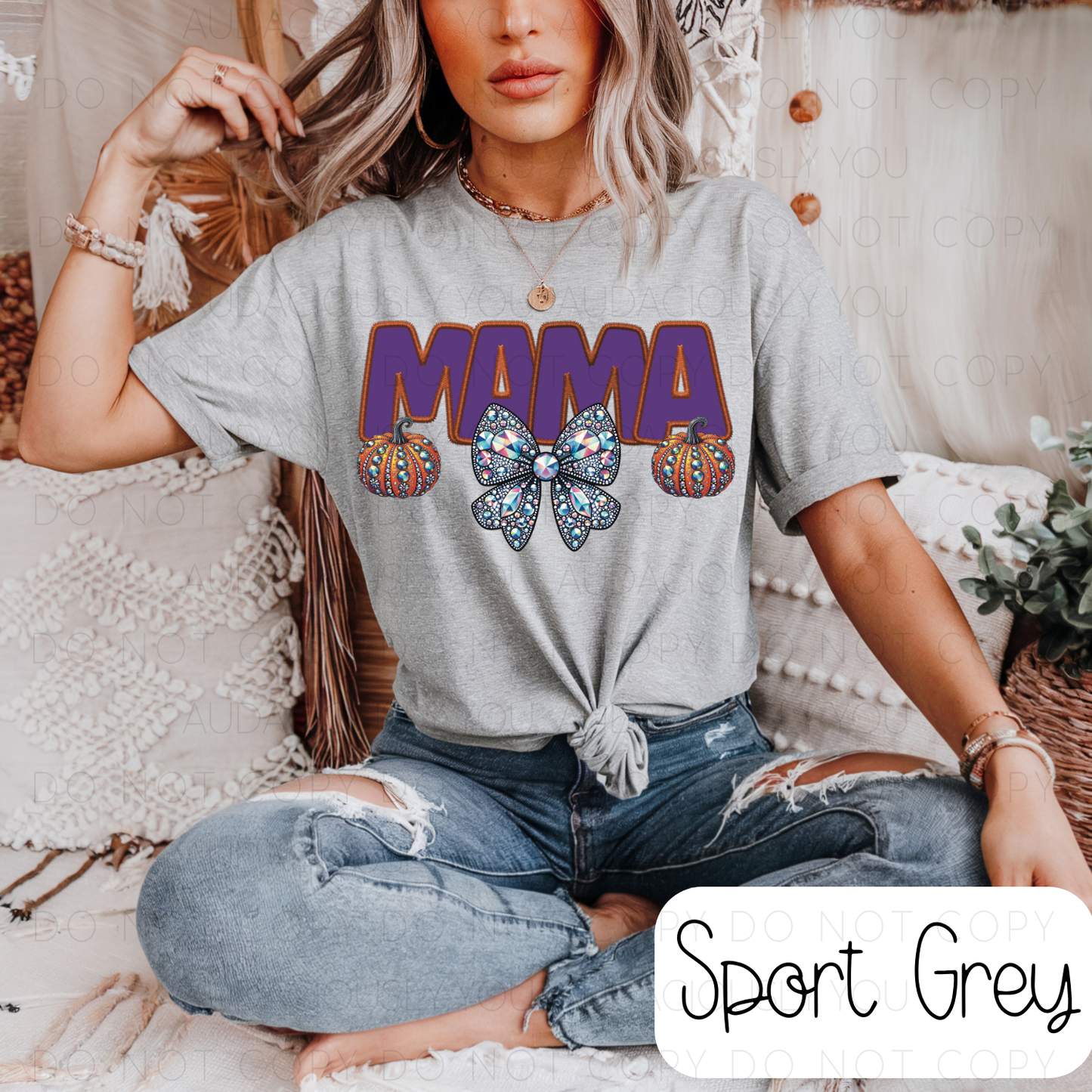 Mama W/ Pumpkins Digital Download