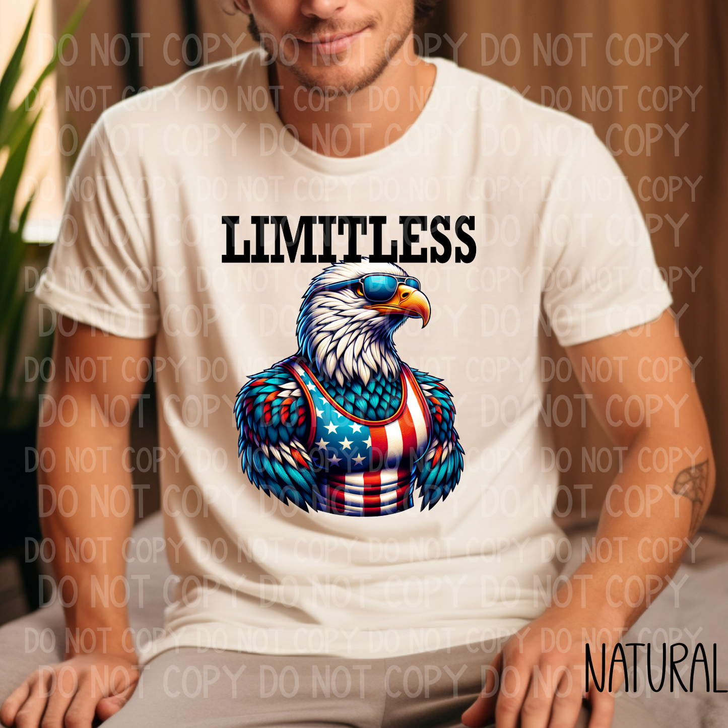Limitless Bald Eagle (Black)