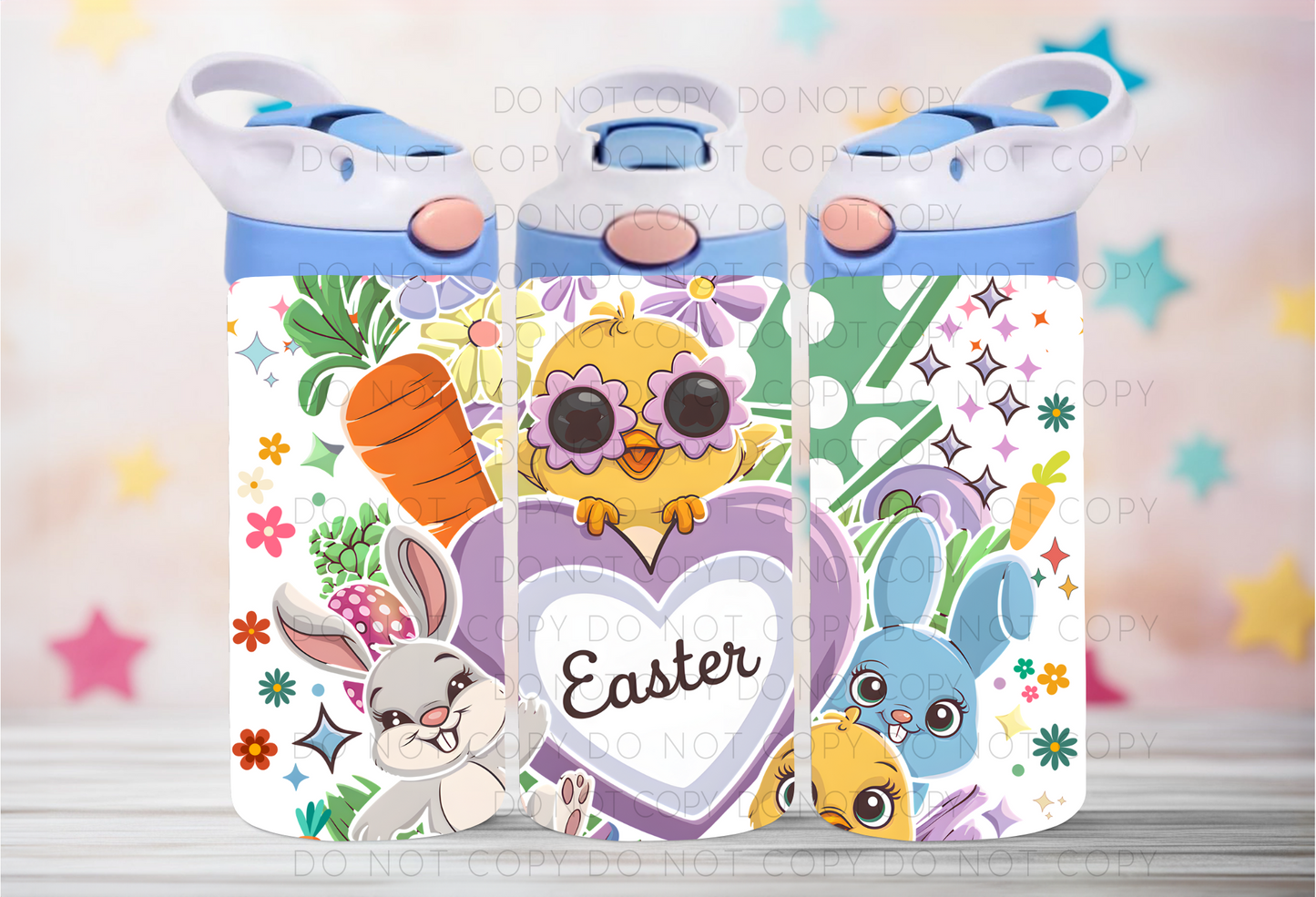 Retro Easter 12oz Water Bottle