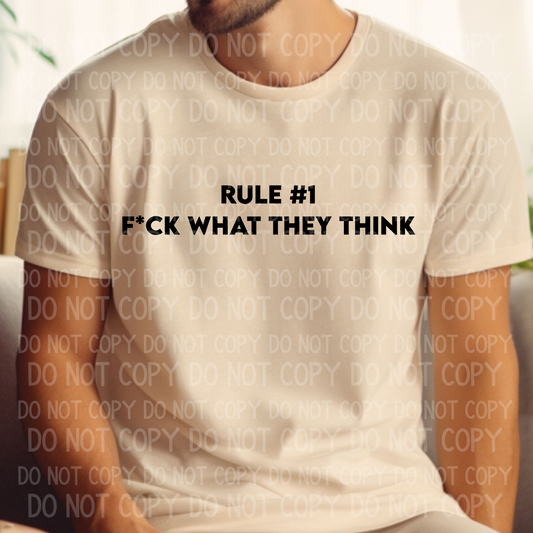 Rule #1 (Black) Digital Download