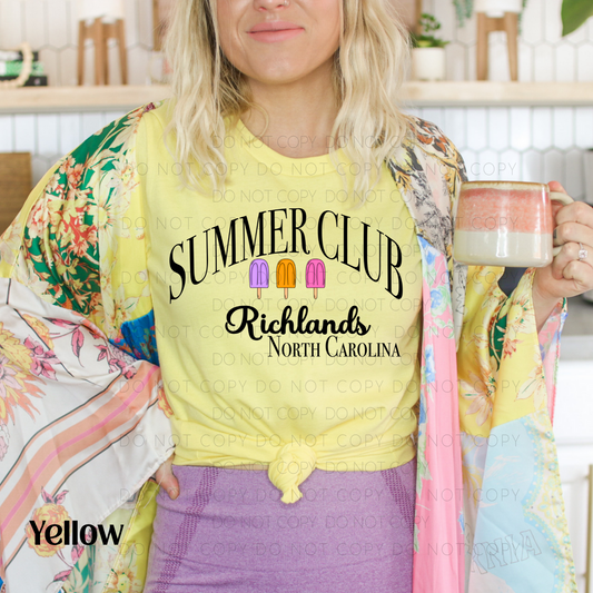 Custom Summer Club