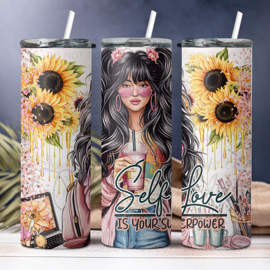 Self Love Is Your Superpower 20oz Tumbler