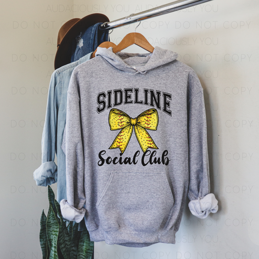 Sideline Social Club Softball Digital Download