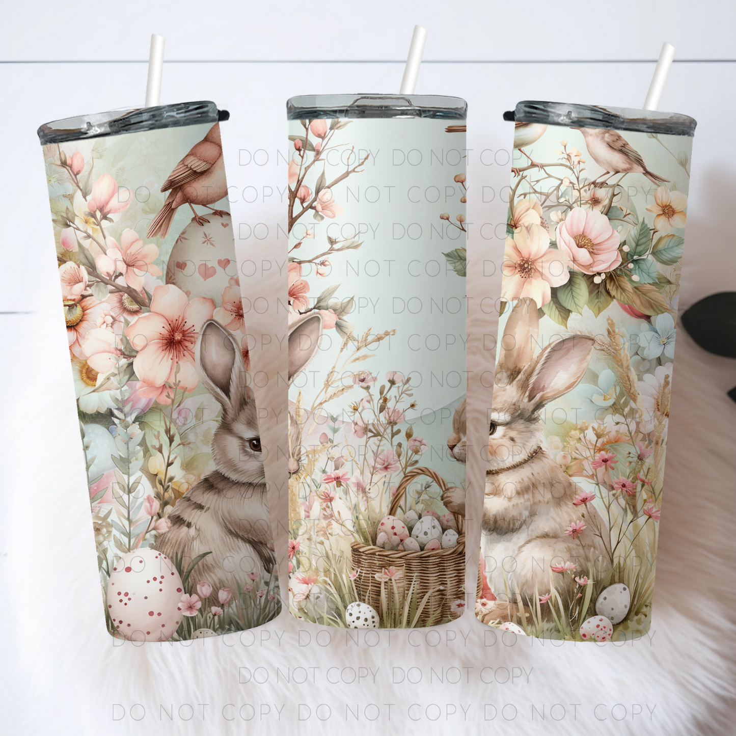 Spring Bunnies 20oz Tumbler