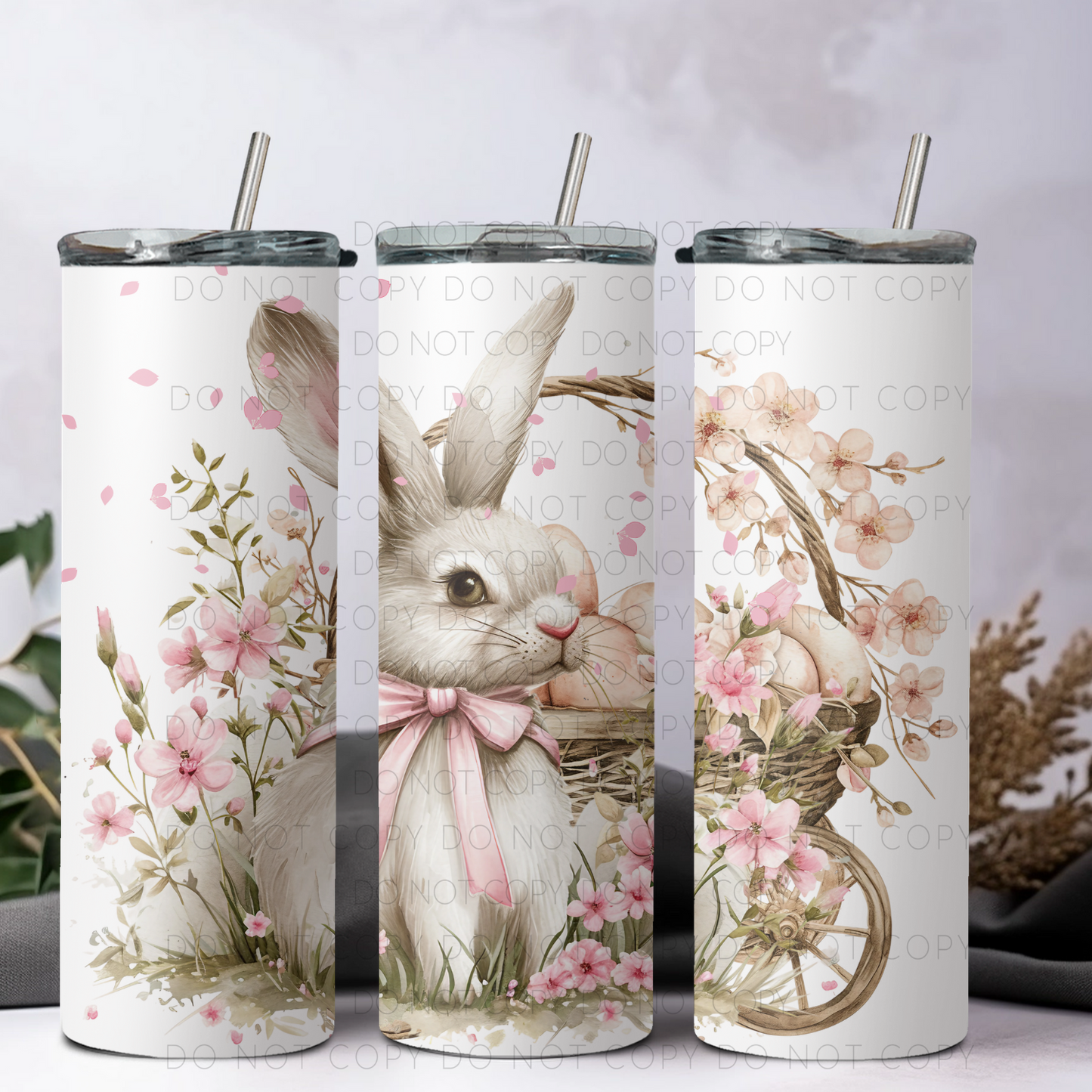 Spring Bunny 20oz Tumbler