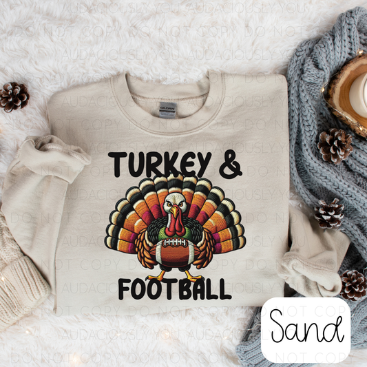 Turkey & Football Digital Download