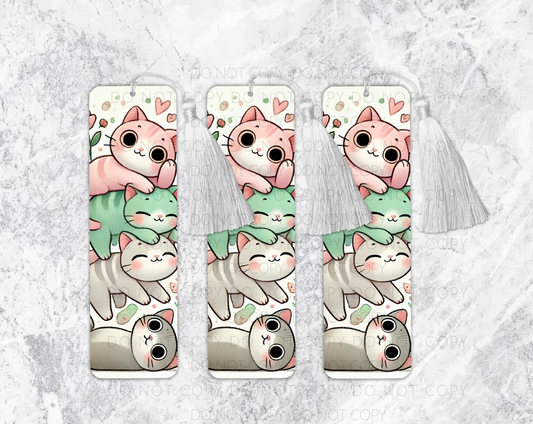Cat Pile Bookmark