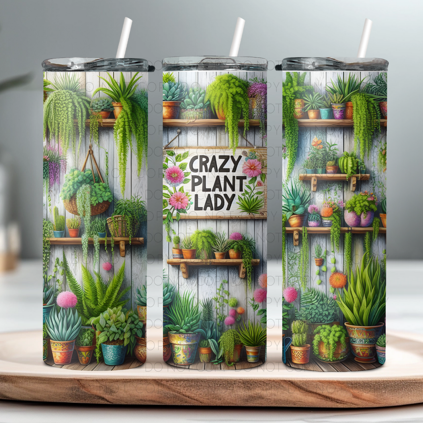 Crazy Plant Lady 20oz Tumbler