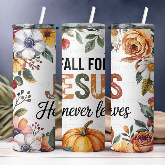 Fall For Jesus 20oz Tumbler