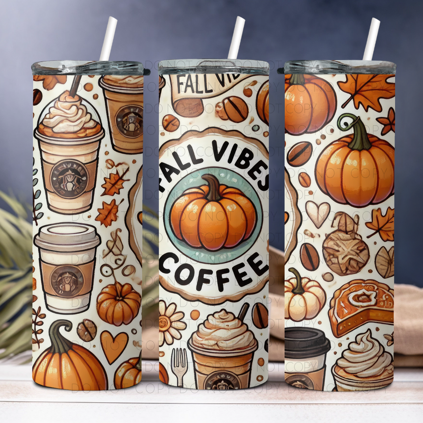Fall Vibes Coffee 20oz Tumbler