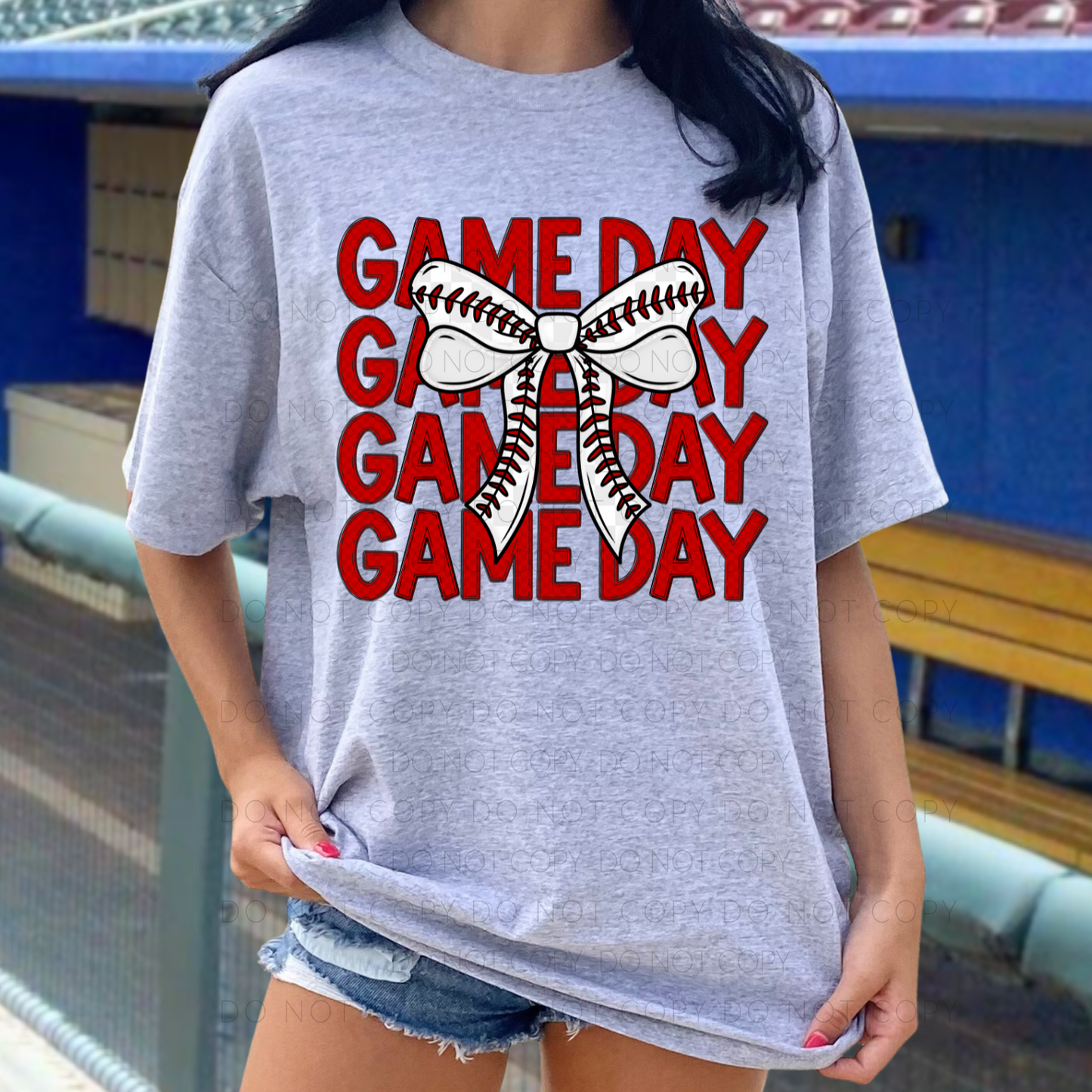 Game Day Baseball (Red)