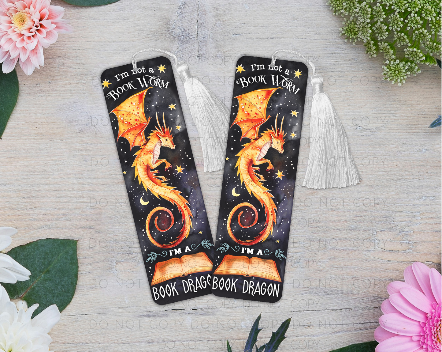 I'm A Book Dragon Bookmark