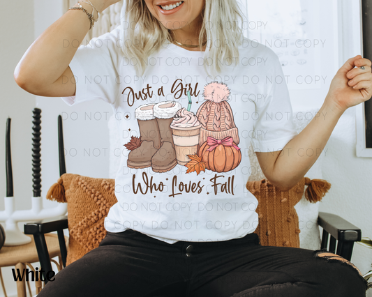 Just A Girl Who Loves Fall