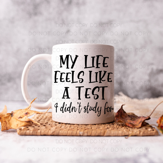My Life Feels Like A Test Mug
