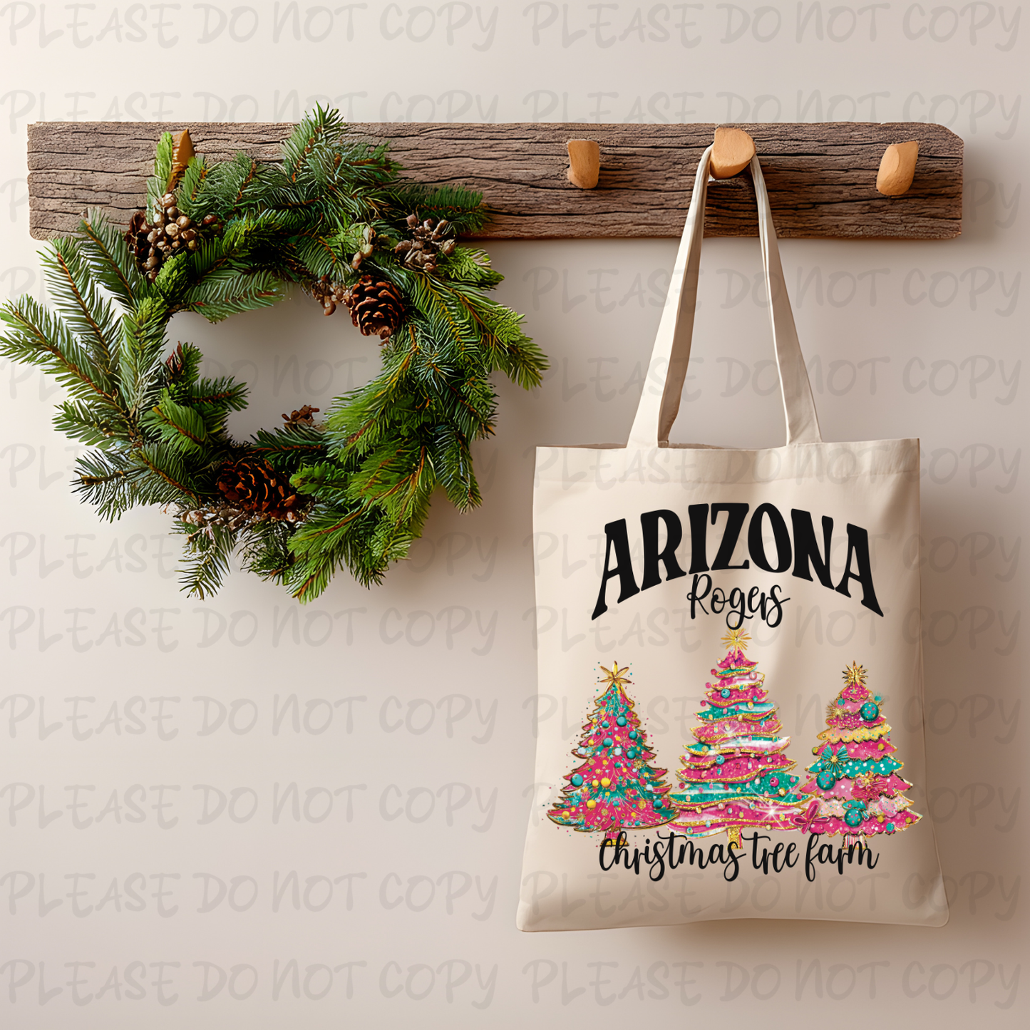 Rogers, Arizona Christmas Tree Farm Tote
