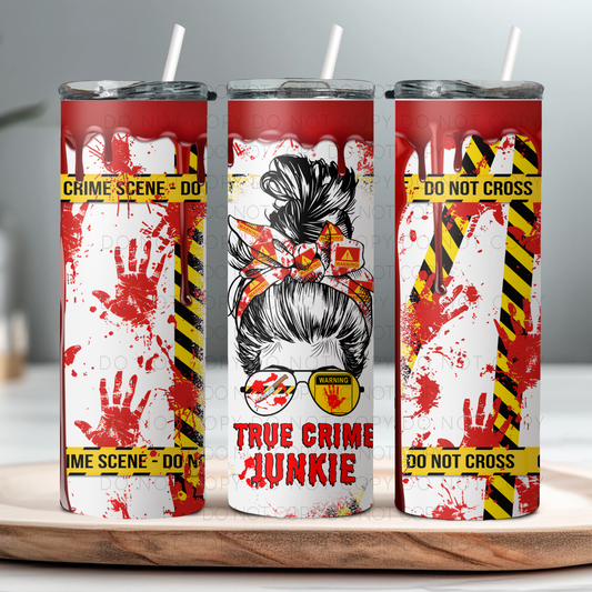 True Crime Junkie 20oz Tumbler