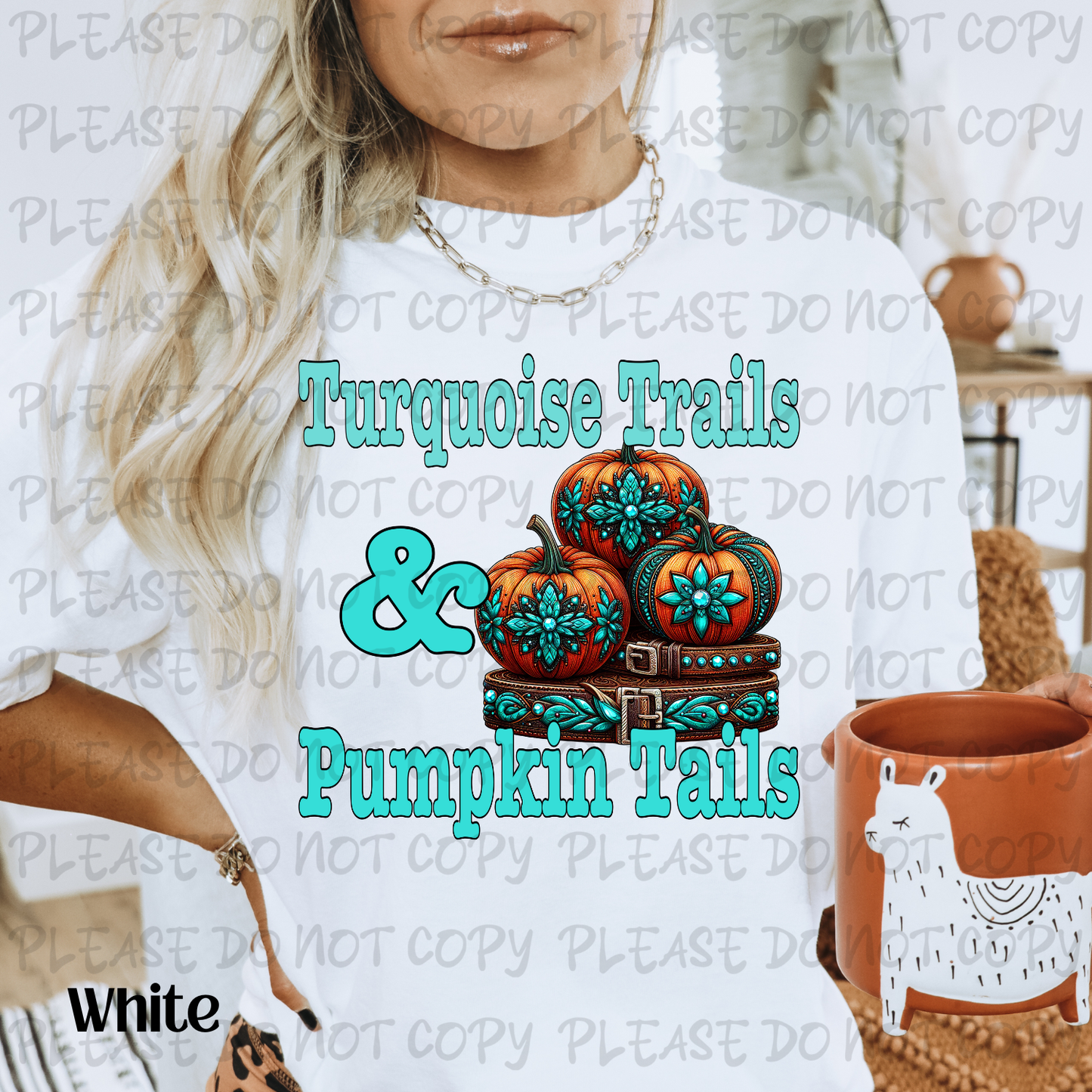Turquoise Trails & Pumpkin Tails Digital Download