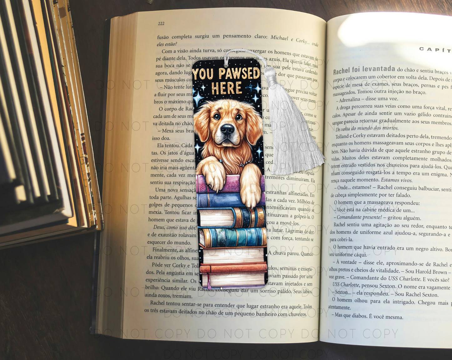 You Pawsed Here Bookmark